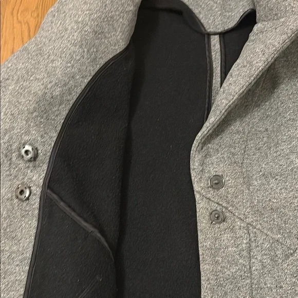 Lululemon athletica Cozy Car Coat Heather Gray Size 8 - Picture 3 of 6